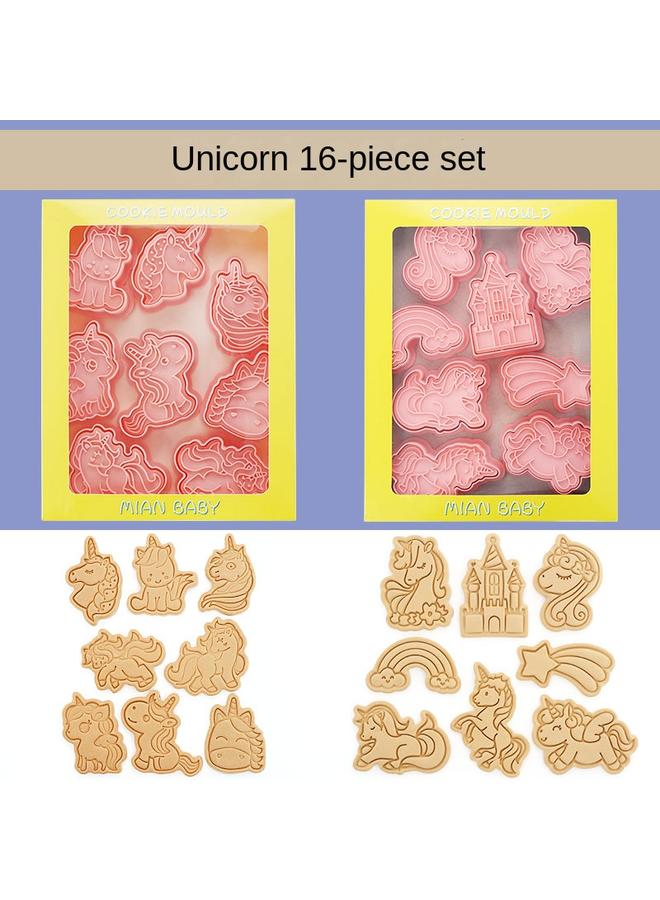 Bluejw Cartoon Biscuit Mold Household 3D Watermelon Press Cutting Mold Handmade Cookie Sugar Biscuit Bakers Full - Image 1