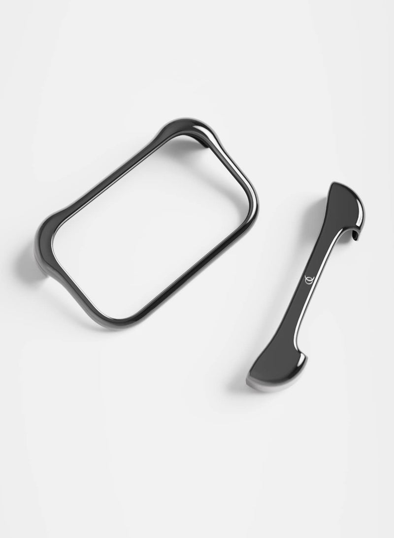 ARC حافظة بامبر ألمنيوم Pulse لهاتف آيفون 17 برو 6.3"، حافظة واقية رفيعة مضادة للصدمات من المعدن المستخدم في الطيران، مقاومة للخدوش، ملائمة للانزلاق، مختبرة لتحمل السقوط من ارتفاع 10 أقدام، شحن لاسلكي MagSafe، رمادي - Image 1