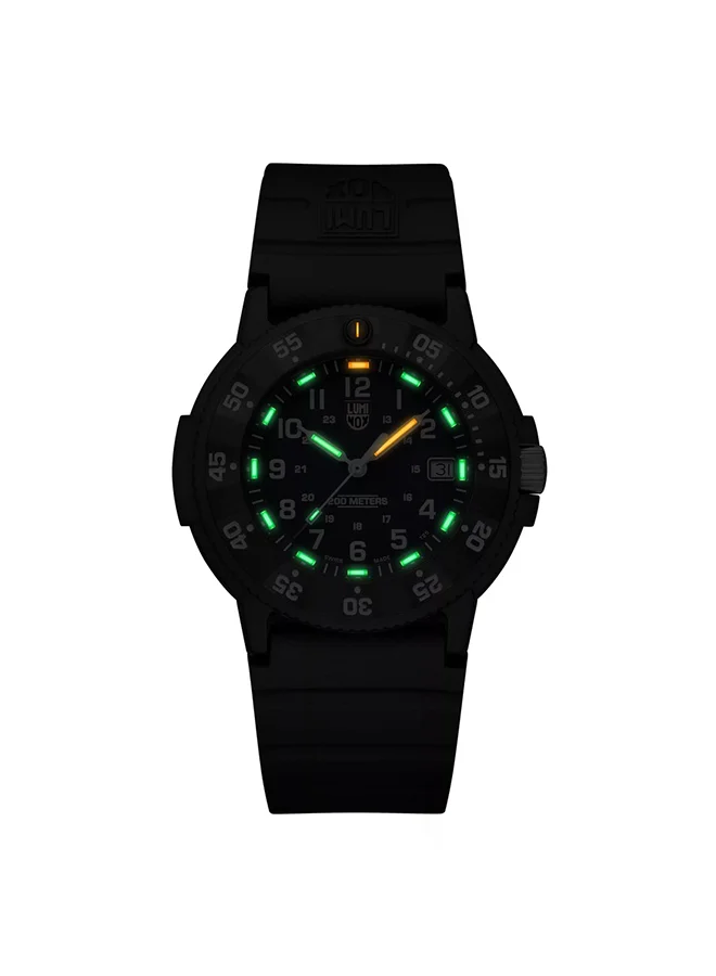 Luminox Unisex Analog Round Shape Rubber Wrist Watch XS.3003.EVO - 43 Mm