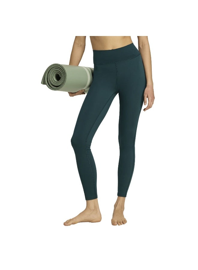 Adidas All Me Ess 1/1 Green Training Tights For Women 2XS - Image 2