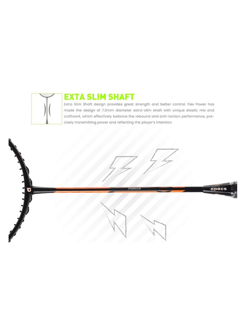Apacs Dual Power & Speed Unstrung Badminton Racket – High Tension, Ultra-Optimized Design with Full Cover - Image 4