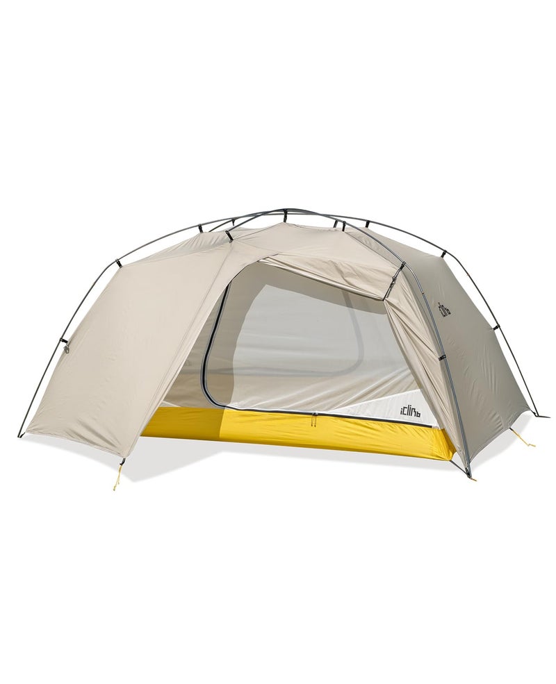iClimb Ultralight 2 Person 3 Season Tent Waterproof for Outdoor Backpacking Camping Hiking Trekking Mountaineering - Image 2