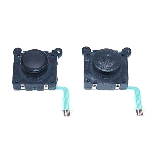 Ambertown OEM Black 3D Analog Joystick Control Pad Stick Button for PSV 2000 2001 PCH-2000 - Image 1