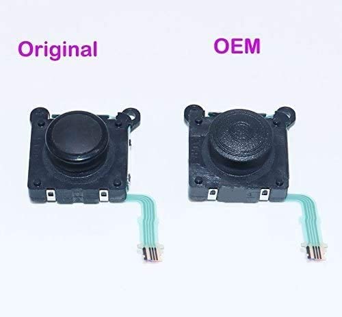 Ambertown OEM Black 3D Analog Joystick Control Pad Stick Button for PSV 2000 2001 PCH-2000 - Image 2