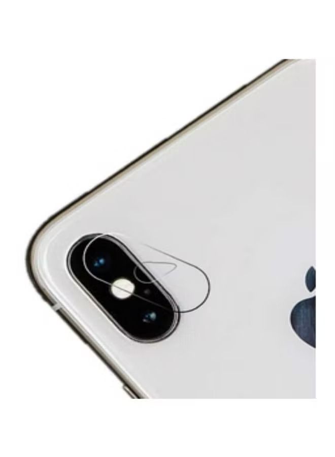 إيف واقي شاشة زجاجي لهاتف أبل آيفون Xs ماكس شفاف