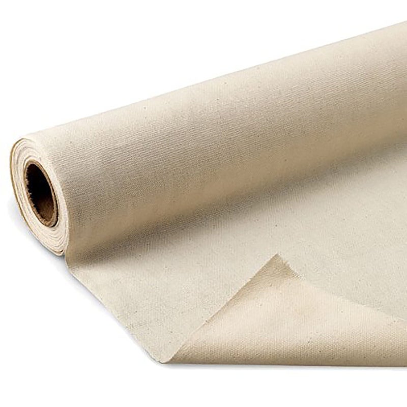 LA Linen Cotton Duck Canvas Cloth, 10oz., Natural Color, 60" Width, Sold by the Yard - Image 2