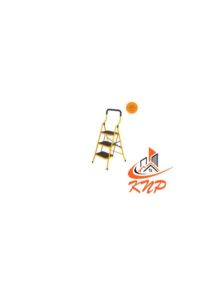 KNP KNP Steel Household Ladder 2 Steps  - Image 2