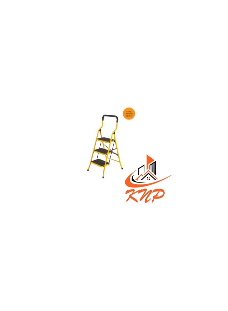 KNP KNP Steel Household Ladder 2 Steps  - Image 1