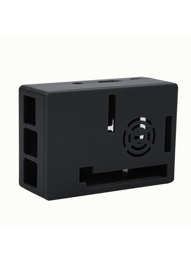 حافظة غلاف واقي للشاشة بحجم 3.5 بوصة لجهاز Raspberry Pi 3B+/3B/2B (أسود)