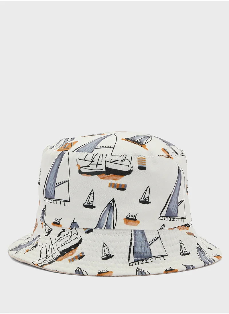 سفنتي فايف Printed Bucket Hat