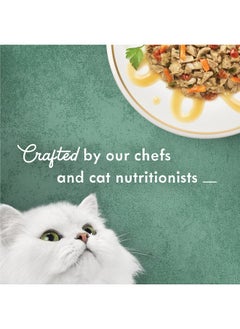 Fancy Feast Y Feast Wet Cat Food, Medleys Tender Turkey Primavera With Tomatoes, Carrots And Spinach In Broth  (Pack Of 24) 3 Oz. Cans  - Image 3