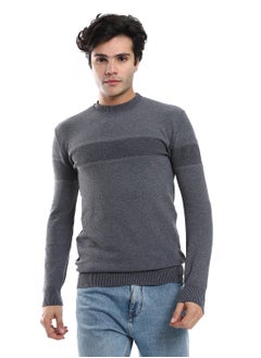 Wool Mens Pullover With Multi Design