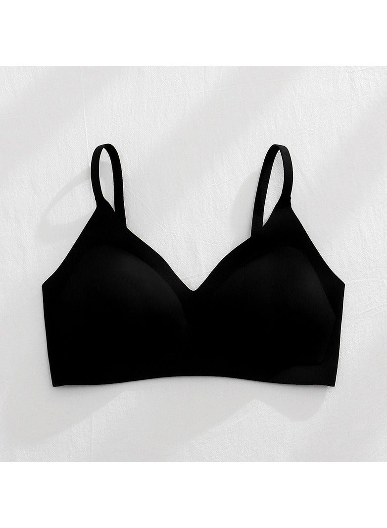 French lace bra Embroidery soft underwire thin cotton bra