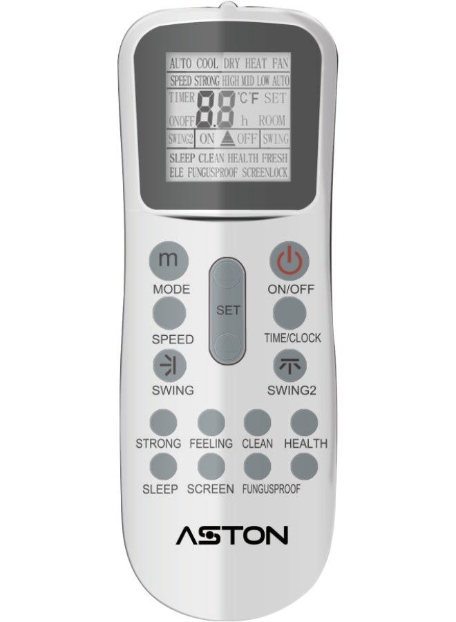 Aston Split Air Conditioner, 21000 BTU, 1.75Ton, Hot & Cold, Inverter, Wi-Fi, with Copper - ASAC24AX8V3-I - Image 4