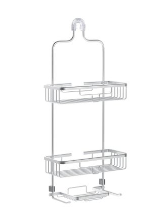 Zenna Home 7402AL, NeverRust Aluminum Shower Caddy, Satin Chrome - pzsku/Z292F14D277C8F09A485BZ/45/1751005947/2a063b7e-29f0-4300-a352-5bb9f819eb18