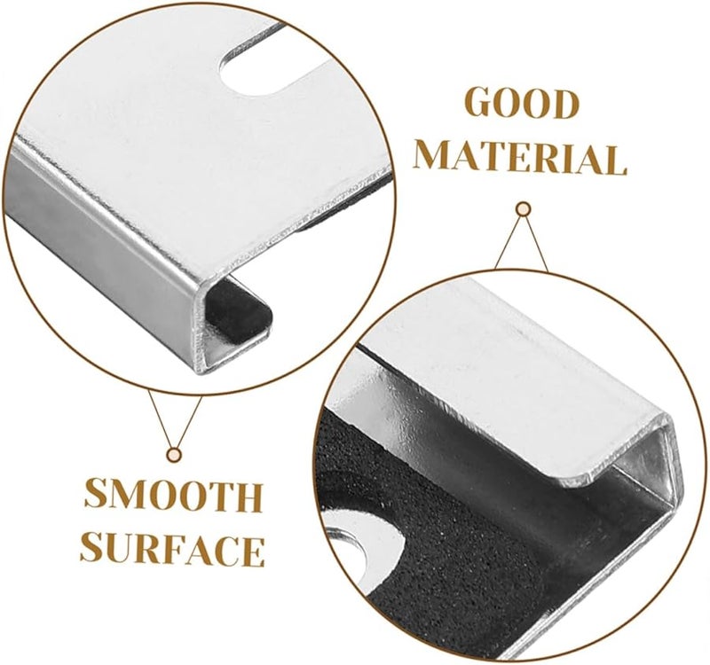 Jojofuny Mirror Mounting Clips 24pcs Set Of 3 For Frameless Glass Easy Installation - Image 4