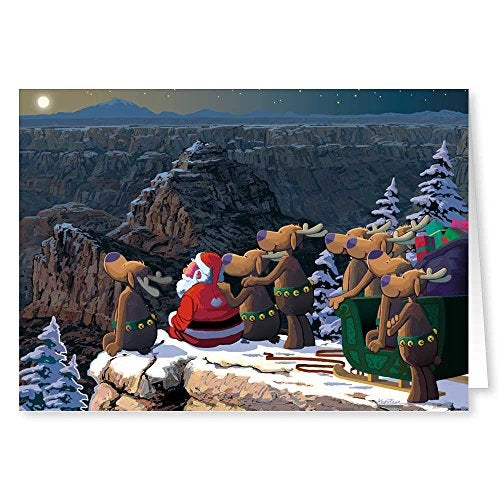 Stonehouse Collection| Grand Canyon Christmas Cards | 18 Western Cards & 19 Envelopes | Arizona Southwest Cards (Standard) - Image 1