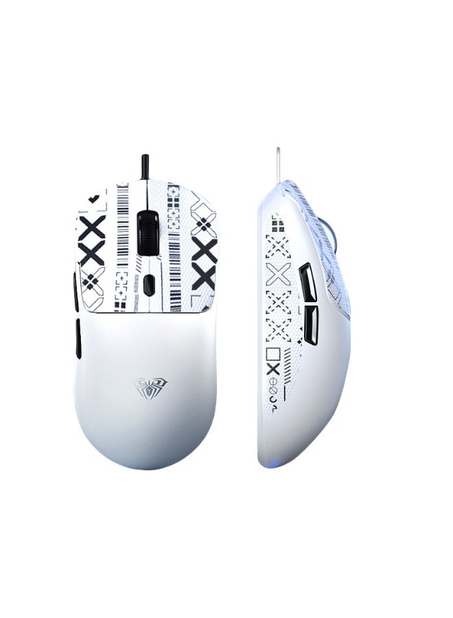 EBMINI New Silent Six Key Llluminated Wired Mouse
