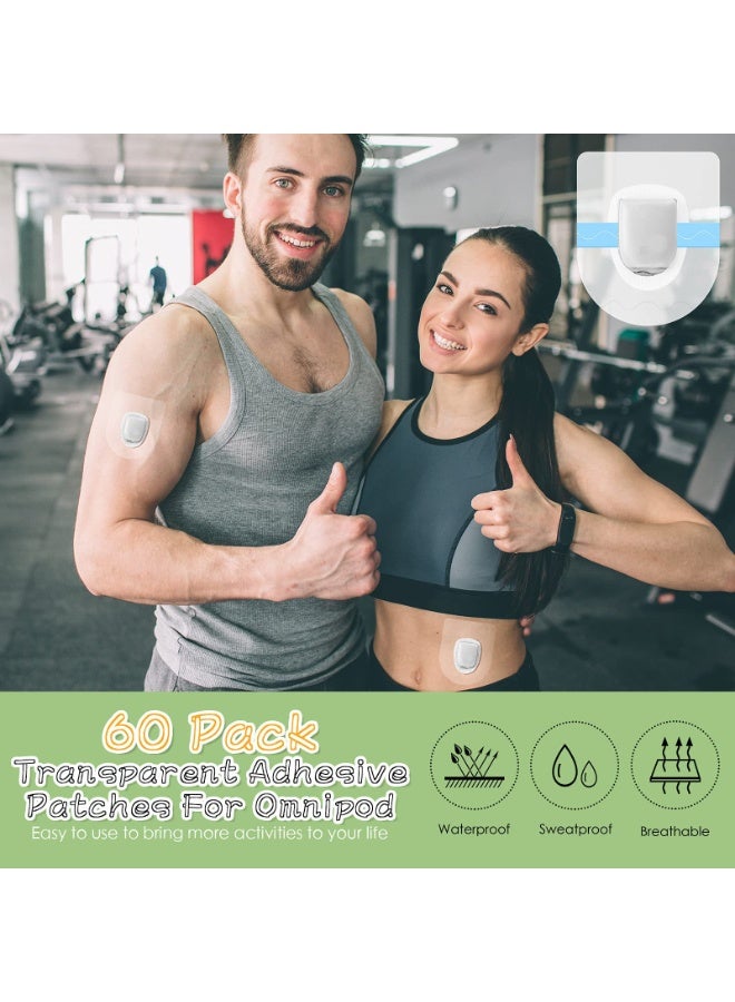 FDTY عبوة من 20 قطعة - لاصقات لاصقة - مثالية لـ Omnipod - أفضل أغطية لاصقة مقاومة للماء لأجهزة الاستشعار - ورق خلفي مقطوع مسبقًا - أفضل تثبيت طويل الأمد - Image 2