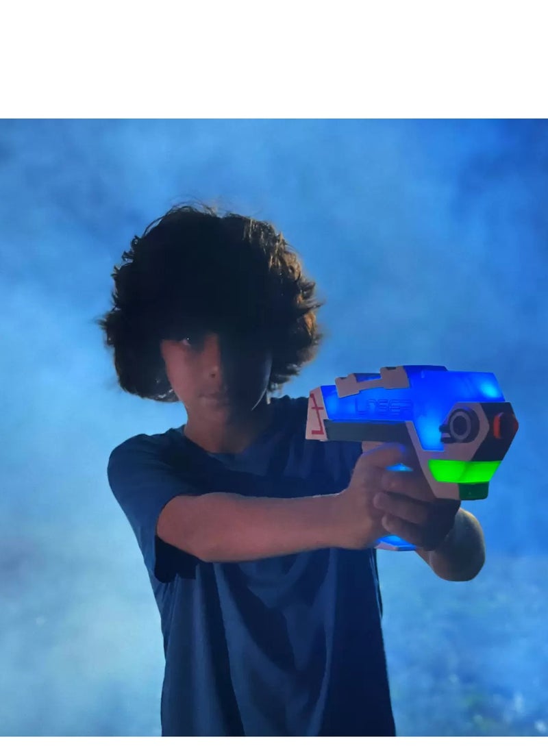 Laser X لعبة الليزر ULTRA 4 بلايير بلاستر | مدى 300 قدم / 90 متر | البطاريات مشمولة - Image 5