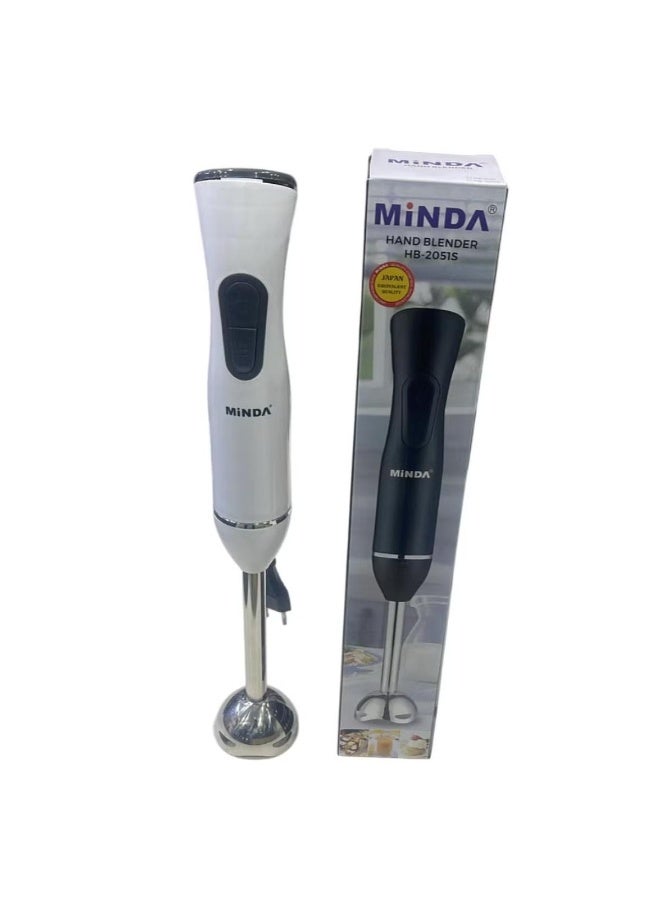 Minda Electric Stick Hand Blender 2-in-1 With Stainless Steel Shaft - Image 1