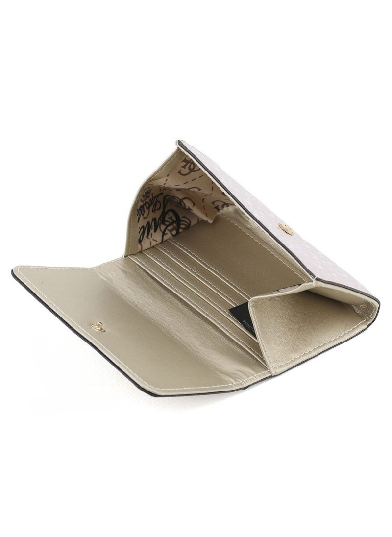 GUESS Guess Monogram Embossed Trifold Wallet - Light Pink  - Image 3