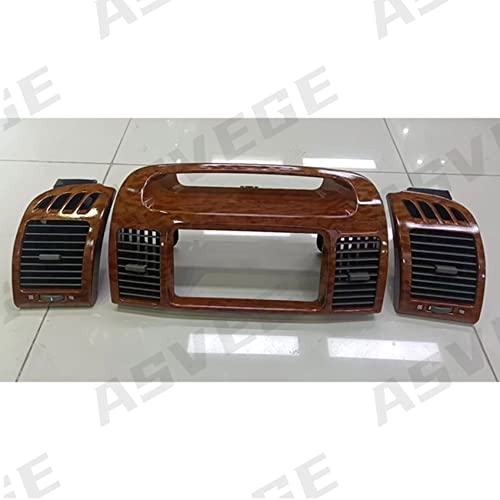 ASVEGE Center Dash A/C Outlet Air Vent Panel Compatable for Toyota Camry 2003-2006 3-in-set 55650-AA020-B0, Walnut - Image 3
