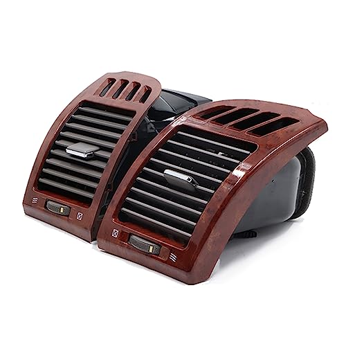 ASVEGE Center Dash A/C Outlet Air Vent Panel Compatable for Toyota Camry 2003-2006 3-in-set 55650-AA020-B0, Walnut - Image 5