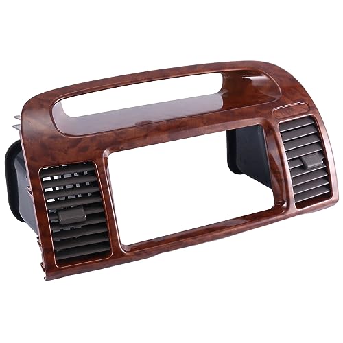 ASVEGE Center Dash A/C Outlet Air Vent Panel Compatable for Toyota Camry 2003-2006 3-in-set 55650-AA020-B0, Walnut - Image 4
