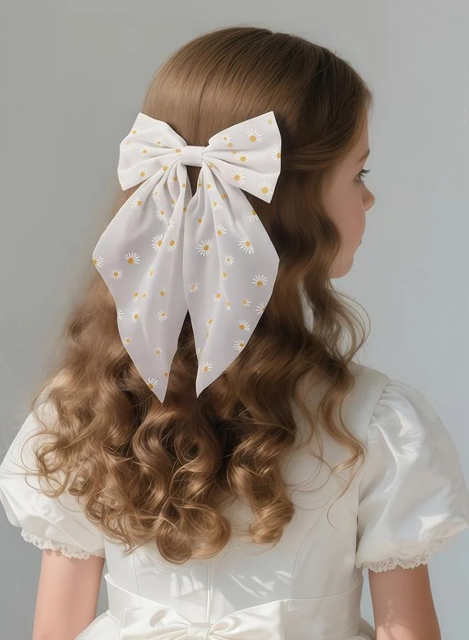 تايك تو Set of 2 - Floral Bow Clips