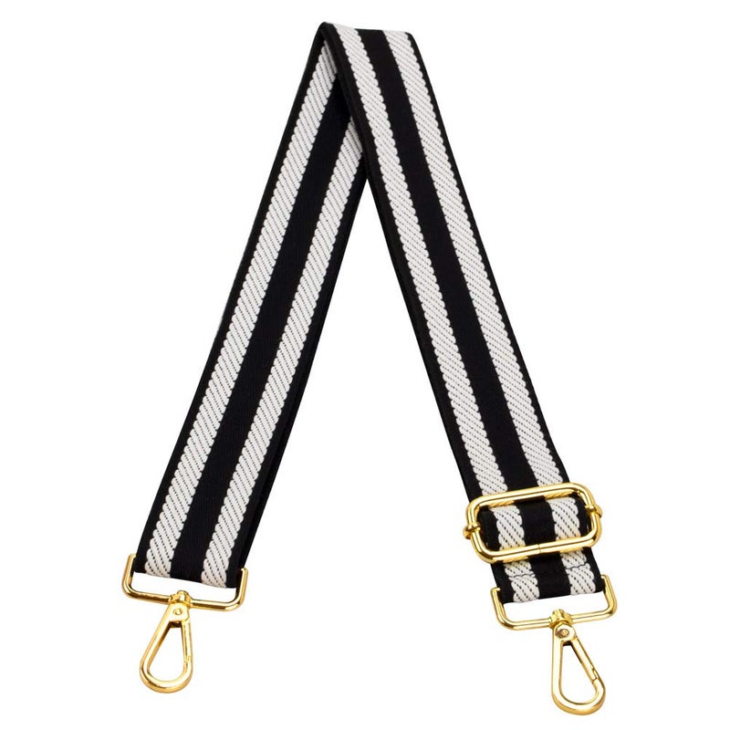 ZANQANO Crossbody Strap Purses Replacement Adjustable Handbag Straps (Black) - Image 1