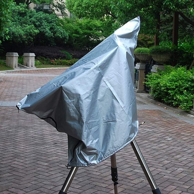 COOSOO Telescope Cover Weatherproof for Outside Telescope Cover Outdoor with Adjustable Drawstring Zipper Waterproof Telescope Protector - Image 2