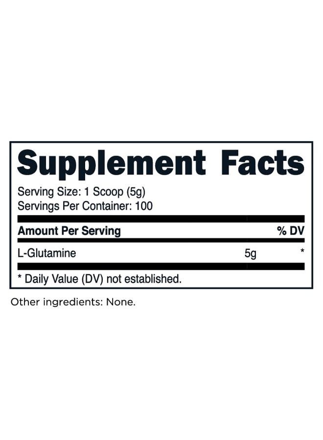 TransformHQ L-Glutamine Powder, 500G, 100 Servings - Gluten Free, Non-GMO - Image 2