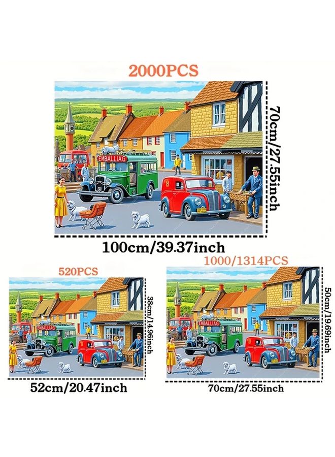 Yf1301 520PCS Jigsaw Puzzles For Adults Family Fun DIY Art Wall Decor Birthday Festival Gift - Image 3