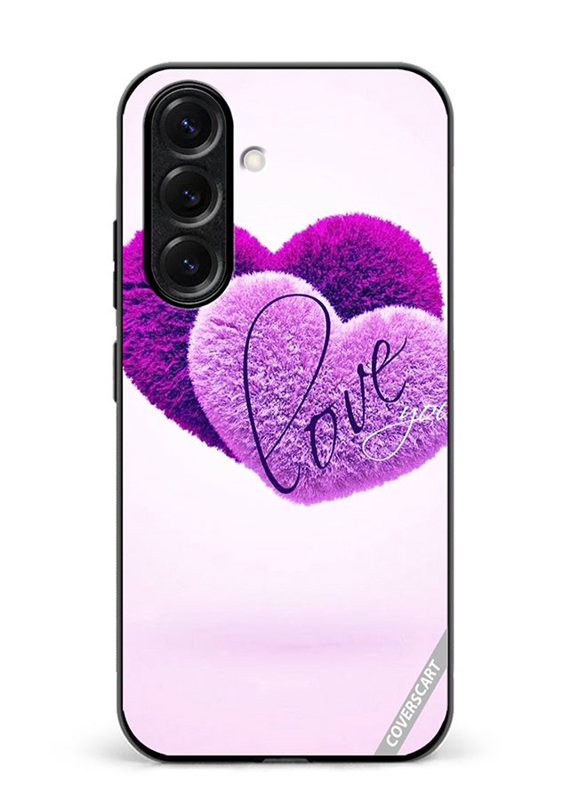 VR CREATIVE Protective Case Cover For Samsung Galaxy S25 Love You Heart Design Multicolour