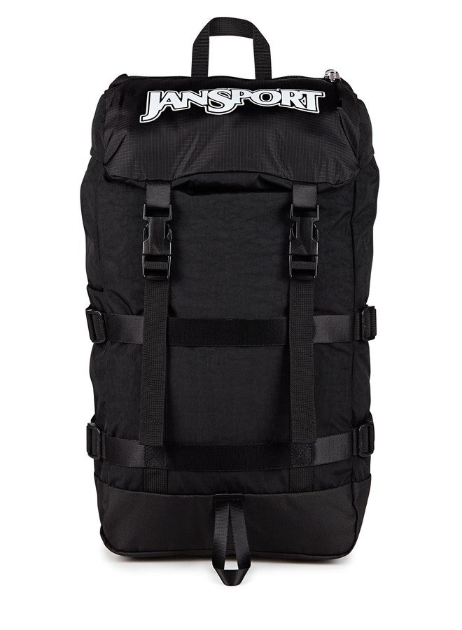 JanSport Skip Pack Backpack - 28L Capacity, Fits 13.5" Laptop, Large Main Compartment, Black, One Size, Skip Pack - Image 1