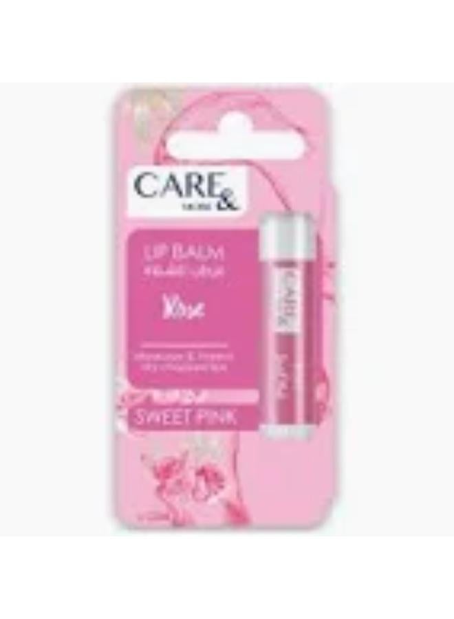 CARE & MORE ROSE LIP BALM 4MG