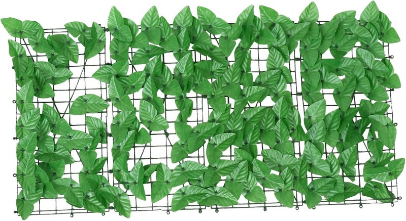 Vosarea 1Pc Artificial Leaf Fence Decorative Guardrail for Garden Ornament Faux Leaf Decorations for Balcony and Outdoor Spaces Lifelike Design for Garden Fence Decoration and Privacy - Image 1