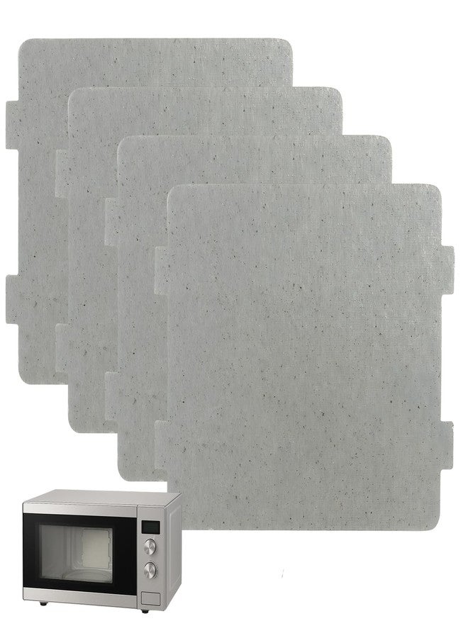 Creztail 4 PCS Waveguide Cover, Microwave Wave Guide Cover Replacement, Universal Mica Sheets for Microwaves Oven & Toasters, Easily Cut to Fit - Image 1
