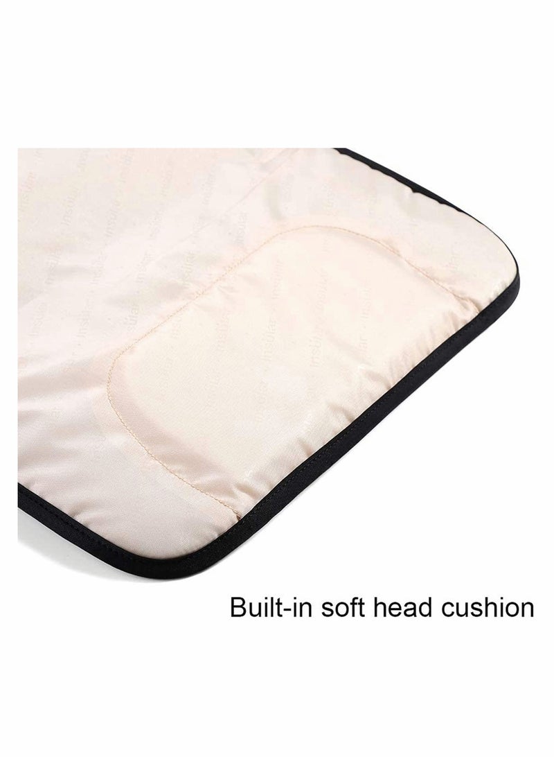 سيوسي Baby Changing Pad, Portable Changing Pad for Baby Diaper Bag or Changing Table Pad, One-Hand Diaper Change Pad, Baby Shower Gifts, Newborn Baby Essentials, Unisex Baby Stuff - Image 4