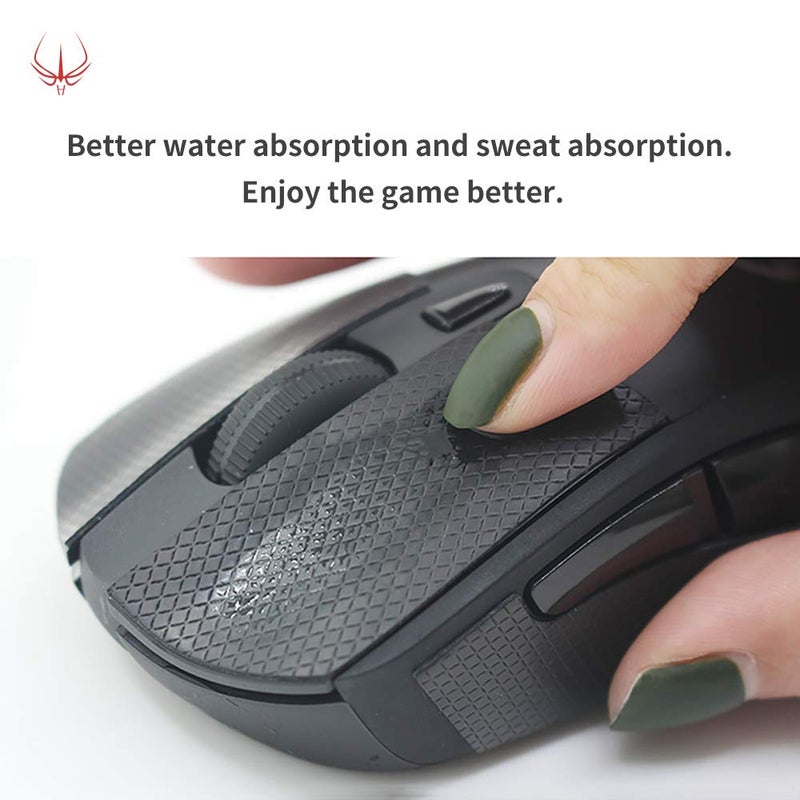 Hotline Games 2.0 Mouse Grip Tape Compatible with Razer Deathadder V2 / Deathadder V2 Pro Gaming Mouse Skins, Anti Slip, Sweat Resistant, Cut to Fit, Easy to Apply, Professional Mice Upgrade - Image 5