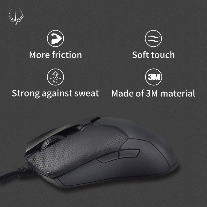 Hotline Games 2.0 Mouse Grip Tape Compatible with Razer Deathadder V2 / Deathadder V2 Pro Gaming Mouse Skins, Anti Slip, Sweat Resistant, Cut to Fit, Easy to Apply, Professional Mice Upgrade - Image 2