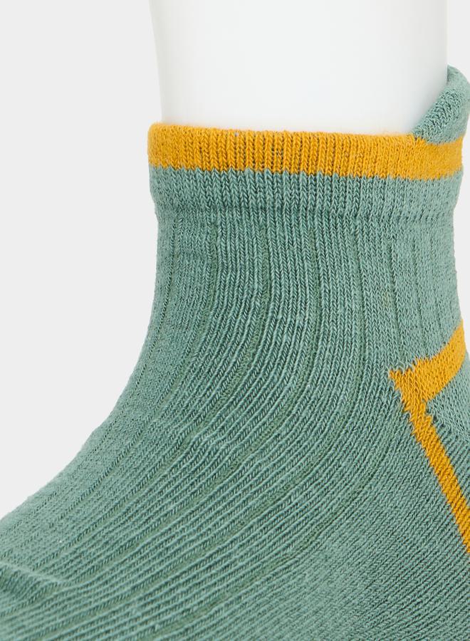 Styli Pack of 5- Striped Ankle Socks  - Image 5