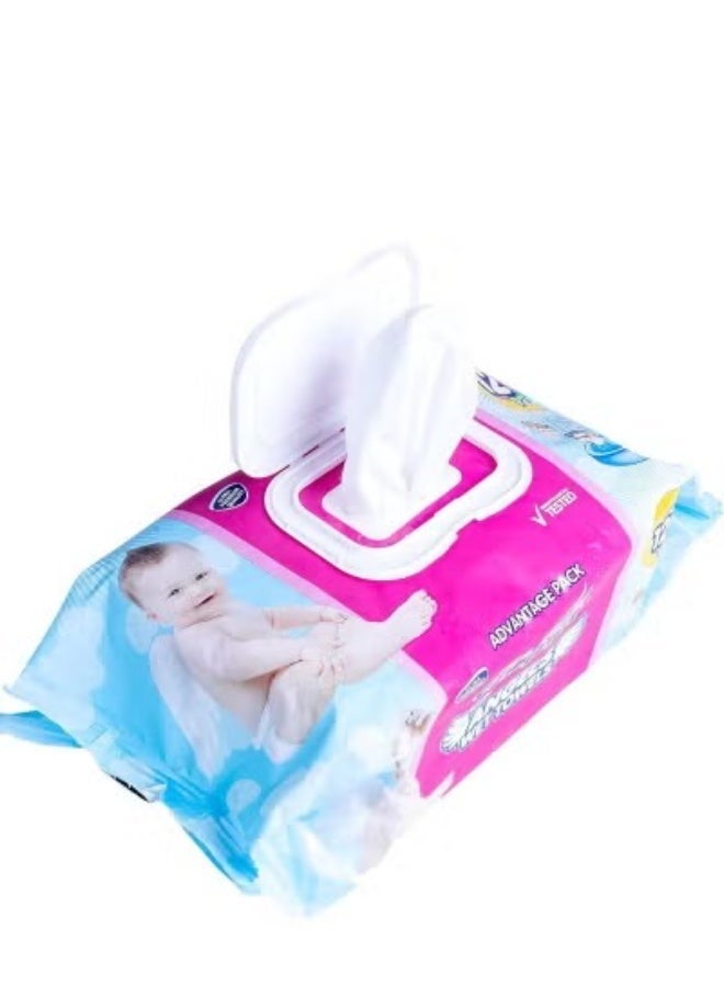 كومباكت مناديل مبللة Ultra Compact Angels – منديل بعبوة اقتصادية عملية 120 قطعه– تنظيف لطيف وآمن للبشرة الحساسة للأطفال والكبار – خالية من الكحول واللانولين بتركيبة مرطبة وانتعاش يدوم - Image 5