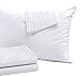 Niagara Sleep Solution Queen 4 Pack Pillow Protectors 20x30 Inches Tight Weave Enhanced Protection Cotton Sateen Blend - Image 2