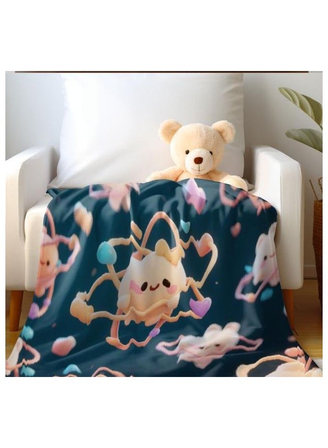 general Flannel thin blanket (warm and comfortable, suitable for sleep, gaming, dust removal and sandproof) 150cm*200cm - 654 - Image 4