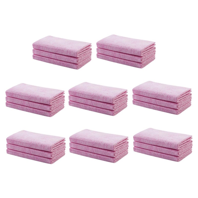 24 Pcs Microfiber Dish Cloths 30x30cm Quick Dry Lint Free Multipurpose Kitchen Towels - Image 2