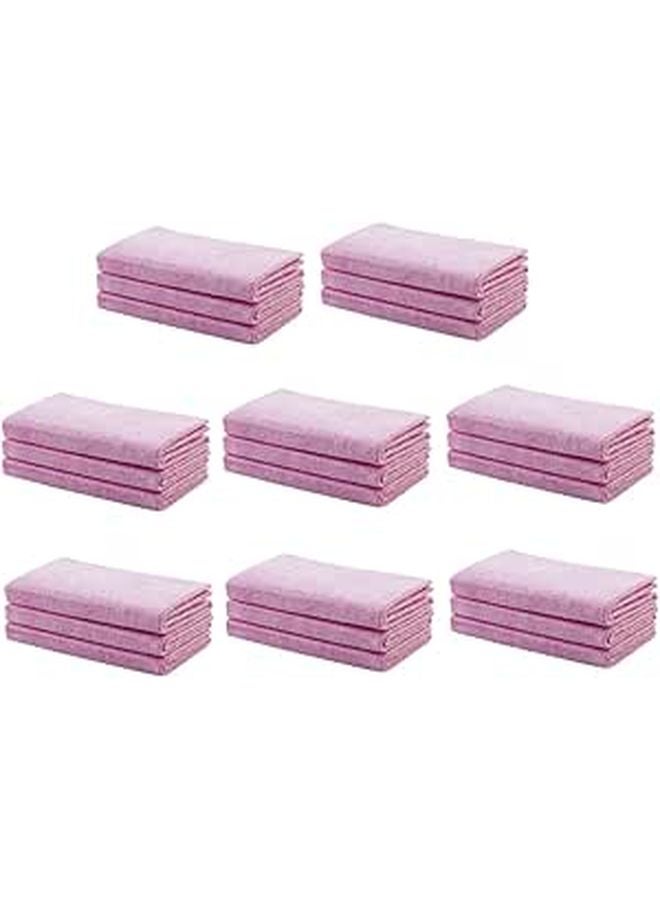 24 Pcs Microfiber Dish Cloths 30x30cm Quick Dry Lint Free Multipurpose Kitchen Towels - Image 1