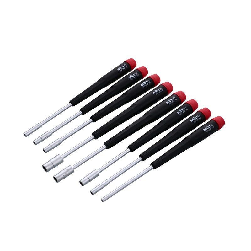 Wiha 26591 Precision Inch Nut Driver Set, 8 Piece - Image 1