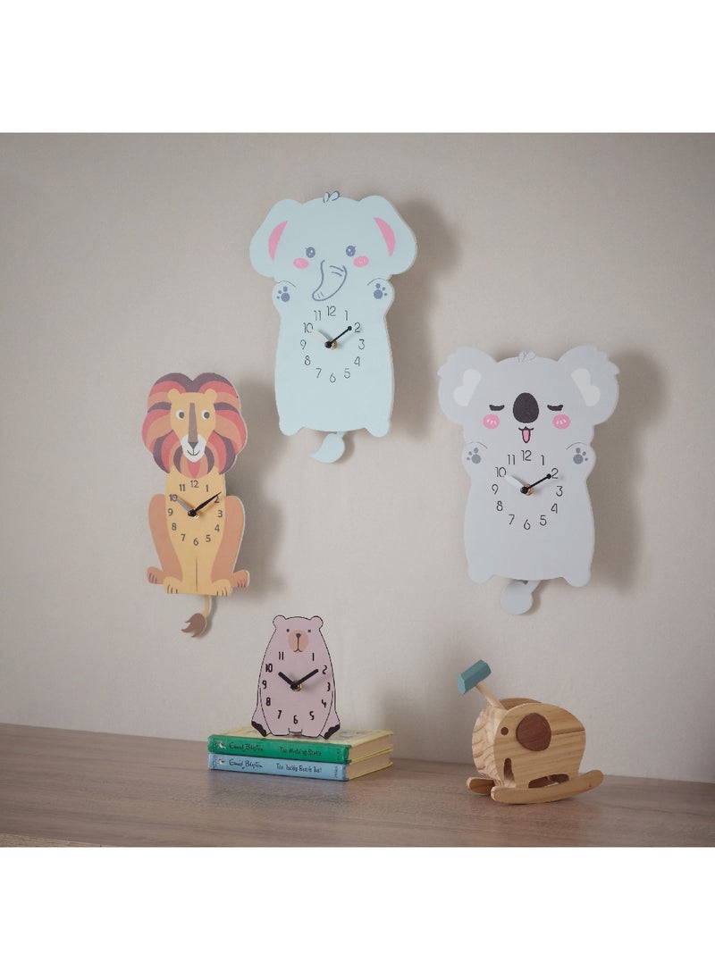 Home Box ساعة حائط بندول كوالا بلاي لاند 23.8 × 34 سم  - Image 4